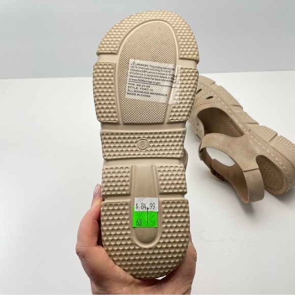 Forever Ladies Comfort Sandals Size 8 - Picture 3 of 9